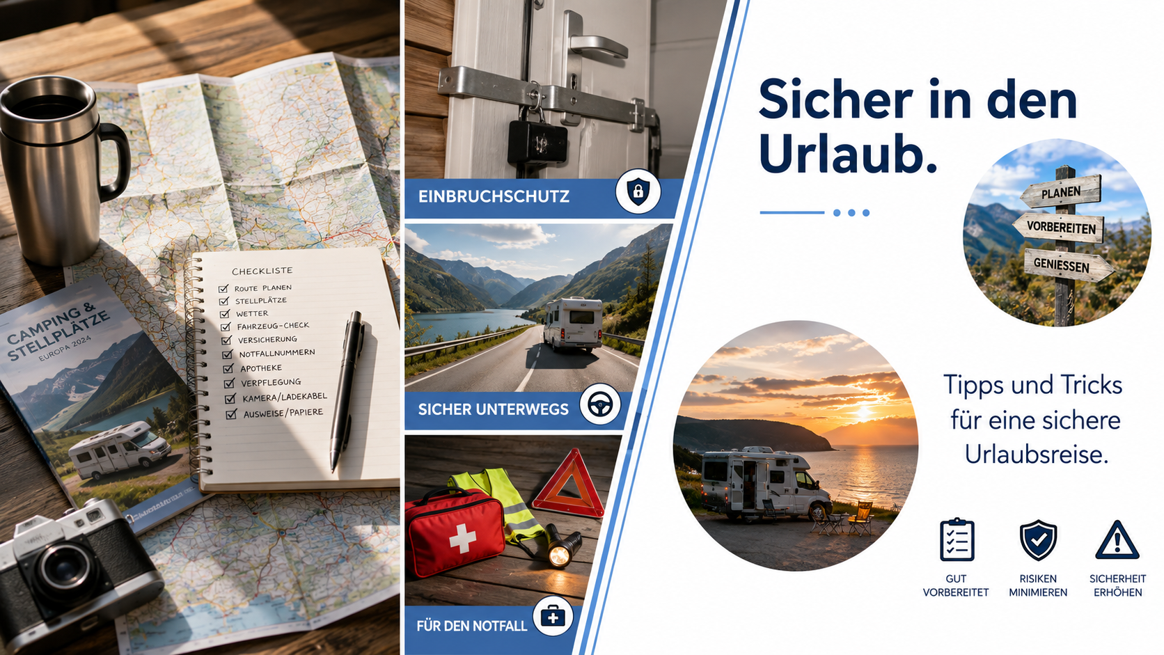 Sicher in den Urlaub